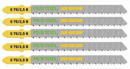 Festool 204259 Pack Of 5 Jigsaw Blades S75/2,5 R/5 £18.49